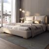 Monaco Upholstered Leather King Size Bedframe