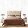 ARVA Upholstered Leather King Bedframe