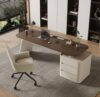 2M Boston Solid Wood Office Desk
