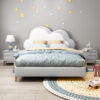Cloud 9 Upholstered Leather Queen Bedframe - Image 3