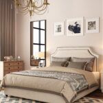 Daphne Upholstered Luxury Velvet King Size Bedframe