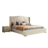 Grace Upholstered Luxury Leather King Size Bedframe - Image 11