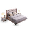 Lindsay Upholstered Luxury Velvet King Size Bedframe - Image 7