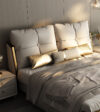 Moscow Upholstered Leather King Size Bedframe - Image 6