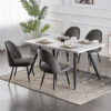Omega Velvet Dining Chair - Image 4