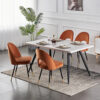 Omega Velvet Dining Chair - Image 5