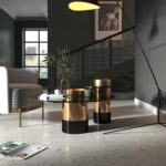 Prague Tempered Glass Coffee Table Set