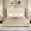 Lioness Upholstered Luxury Leather King Size Bedframe - Image 3