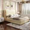 Lioness Upholstered Luxury Leather King Size Bedframe - Image 2
