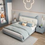 Zoetopia Upholstered Leather Queen Bedframe